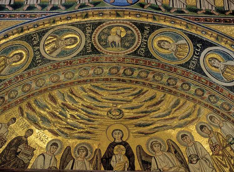 il mosaico absidale della Basilica Eufrasiana di Parenzo (VI secolo) (Tullio Valente)